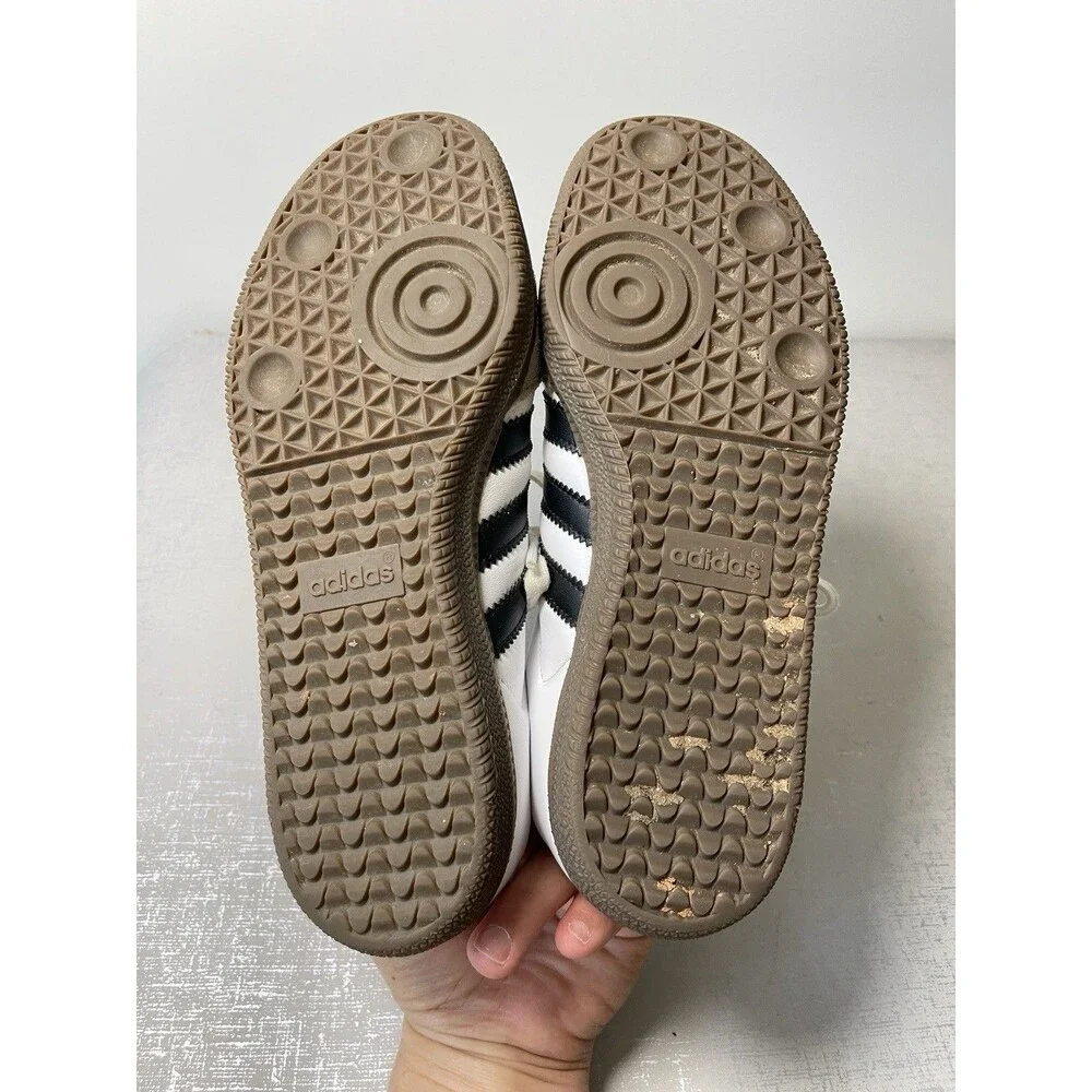 Adidas Samba OG Shoes Sneakers Shoes Mens US 7 White Black Stripes